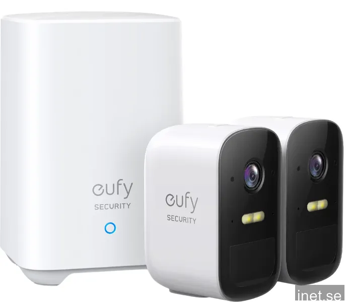 EufyCam 2C säkerhetskamera (2-pack)
