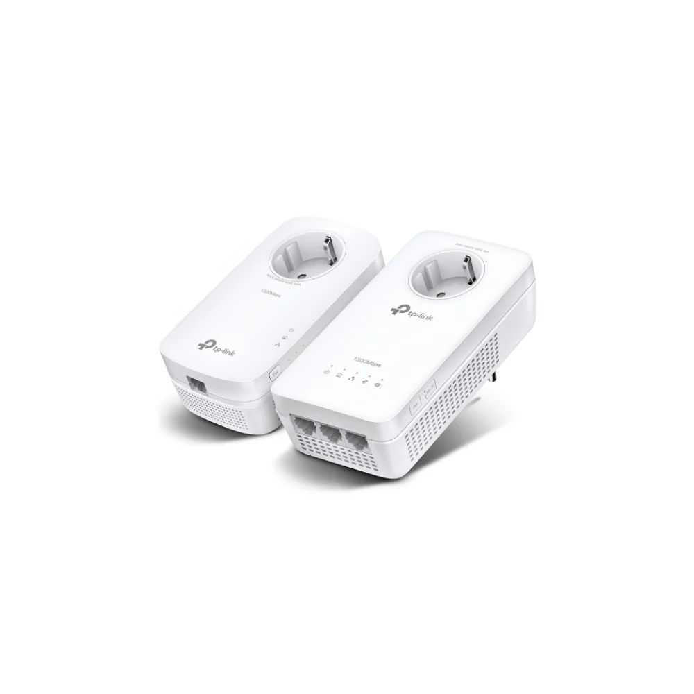 TP-Link TL-WPA8631P AV1300 Gigabit Passthrough Powerline ac Wi-Fi Extender, 1200Mbps