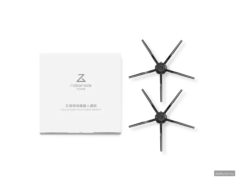 Roborock Sidborste svart, 2 st