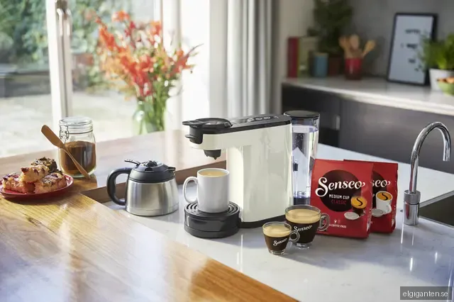 Philips Senseo Switch 3-in-1 BASE+ HD6594/00 - Star White