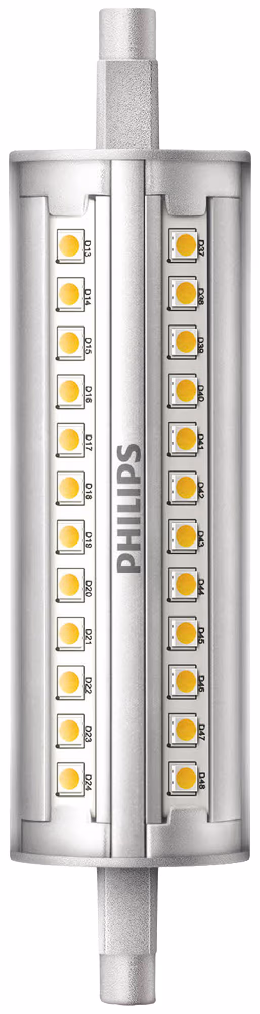 Philips LED-glödlampa Spot 14W/830 (100W) 118 mm Dimmable R7s