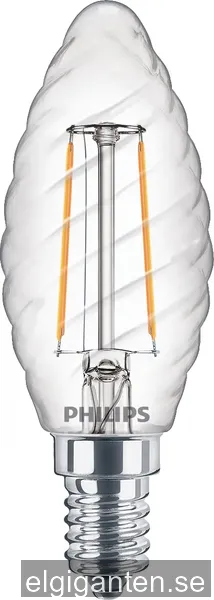 Philips LED-lampa 2W E14