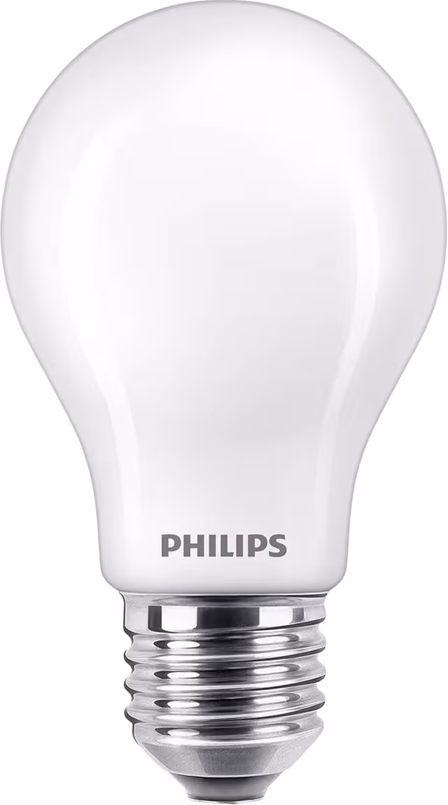 Philips LED-glödlampa Classic Standard 8.5W/827 (75W) Frosted E27