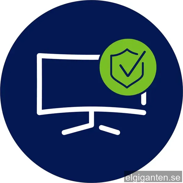 Förlängd garanti för bildskärm (upp till totalt 4 år)