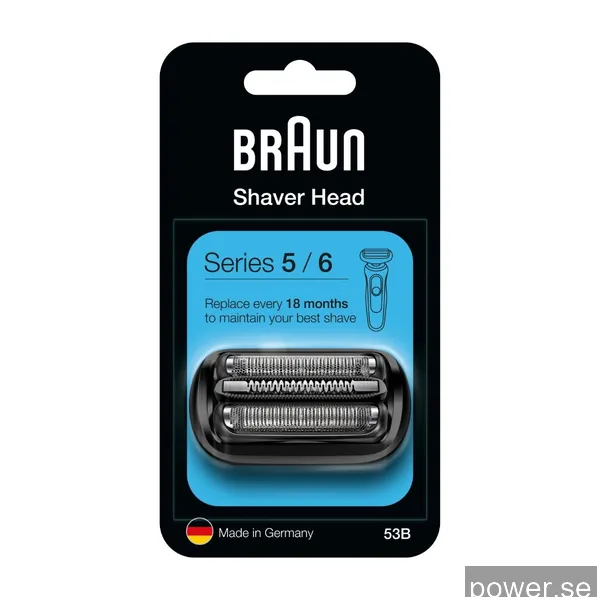Braun 53B Series 5/6 rakhuvud