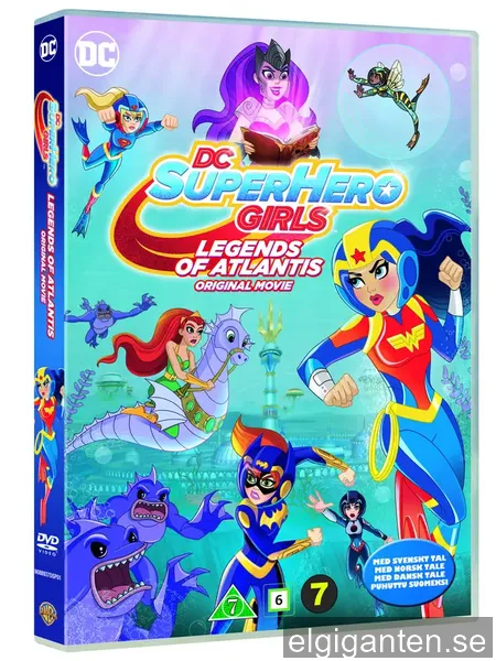 DC SUPER HERO GIRLS: LEGENDS OF ATLANTIS (DVD)