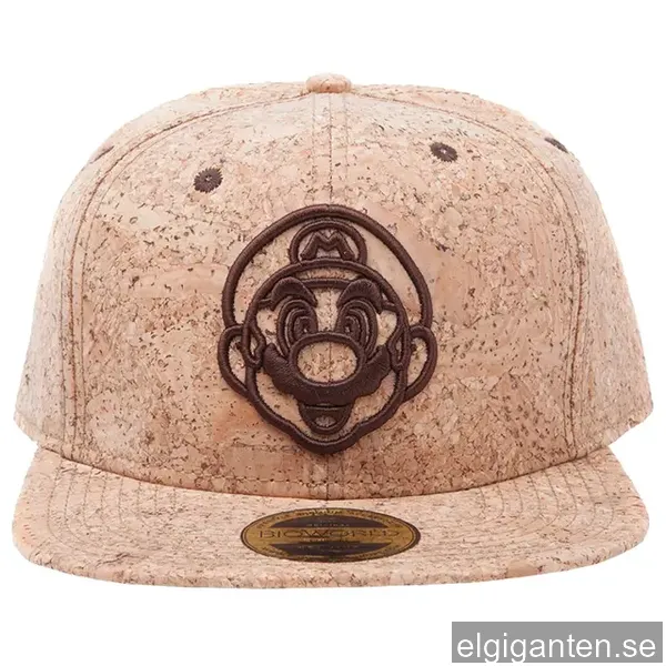 Nintendo Mario cork keps (naturfärgad)