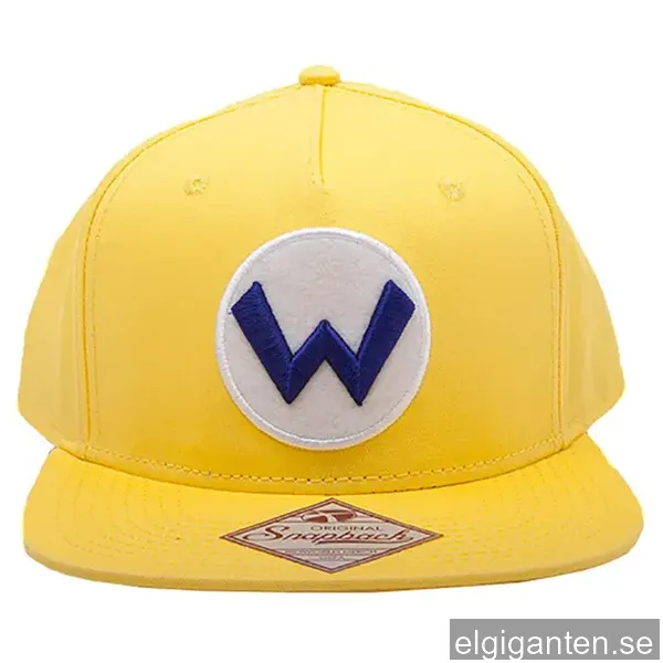 Nintendo Wario logo keps (gul)