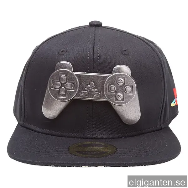 PlayStation - metal controller keps (svart)