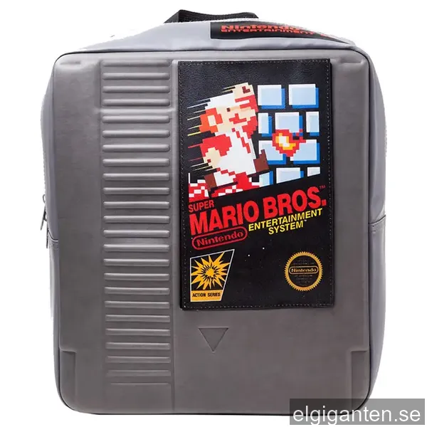 Nintendo Original SNES kassett ryggsäck (grå)