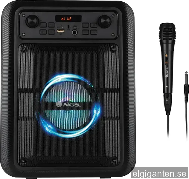 NGR bärbar högtalare Roller Lingo (svart)