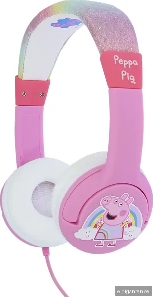 OTL Peppa Pig Prinsessan Peppa on-ear hörlurar