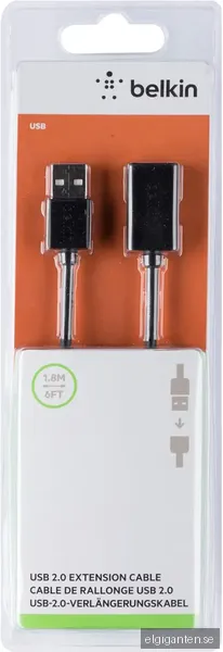 Belkin USB 2.0 Förlängningskabel (1.8 m)