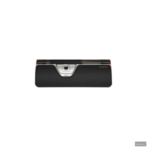 Contour Design RollerMouse Red Plus Svartsilver Centrerad Mus