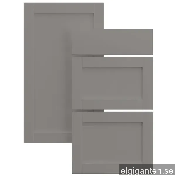 Epoq Steel Grey täcksida högskåp 211
