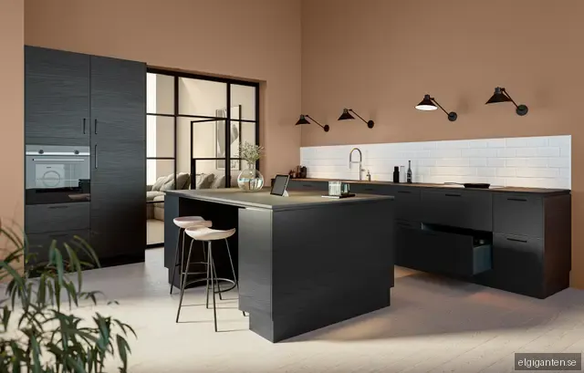 Epoq Edge nedre lådfront 30x35 till köket (black ash)