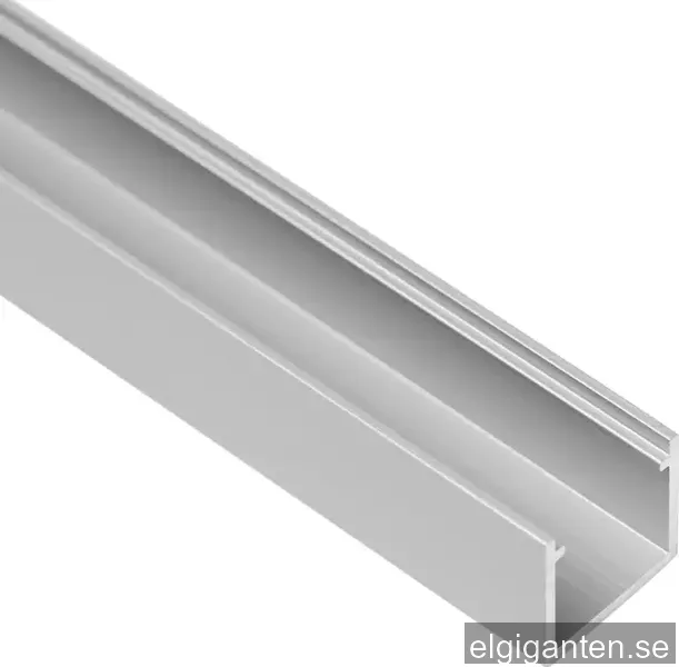 Loox5 ytmonterad aluminum LED strip profil, 13 mm (stål)