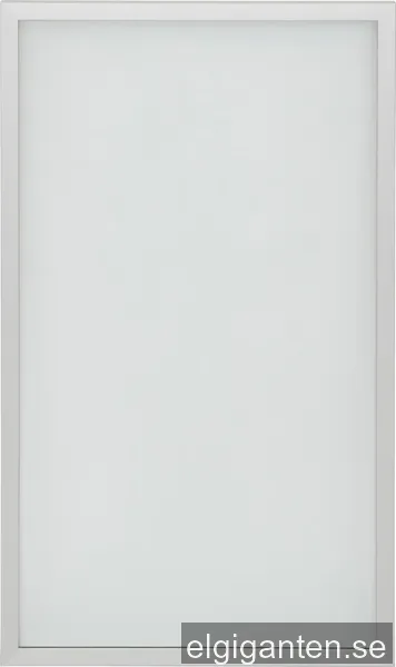 Epoq Vitrinlucka 40x70 cm aluminium