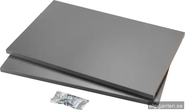 Epoq Hyllplan 90x90 graphite melamin 2 st