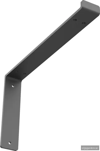 Epoq Classic hyllbeslag 30 cm 2 st (black)