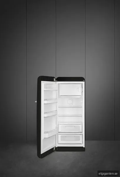 Smeg 50's style Kylskåp med frysfack FAB28LBL5 (svart)