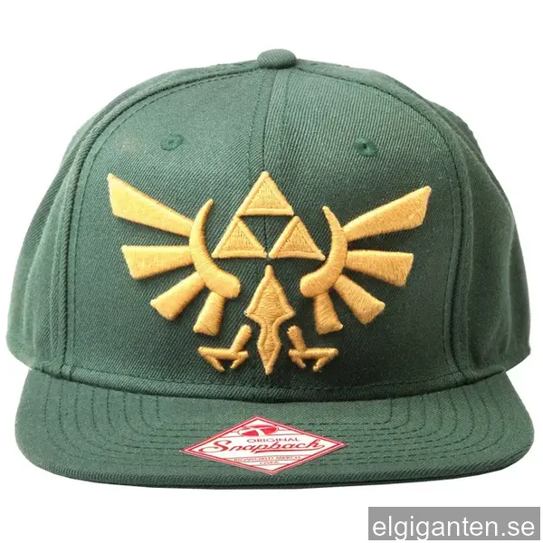 Nintendo Zelda Triforce keps (grön)