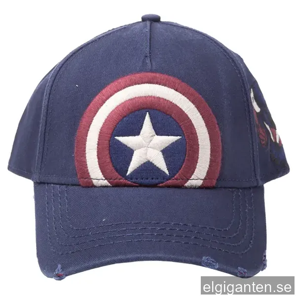 Marvel - Captain America vintage keps (blå)