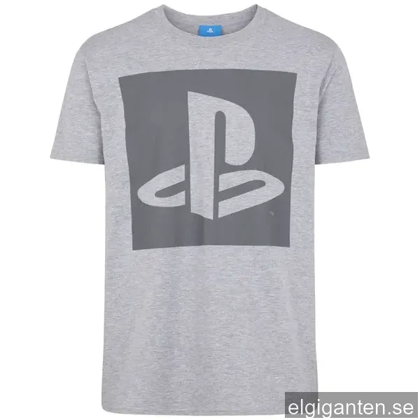 PlayStation T-shirt grå (L)