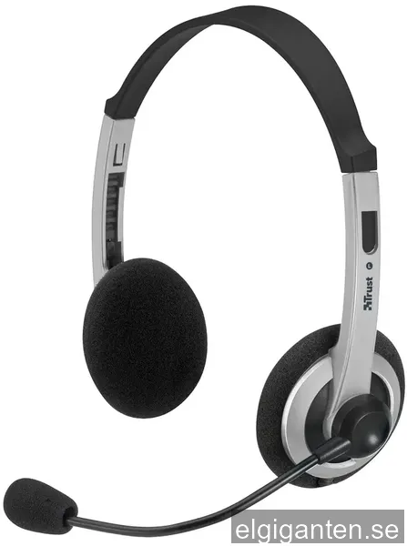 Trust Stereo Headset Comfortfit (svart)