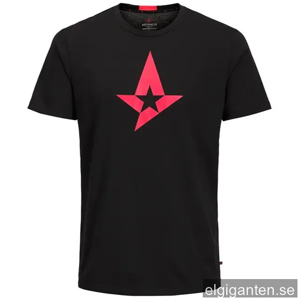 Astralis officiel T-shirt svart/röd (S)