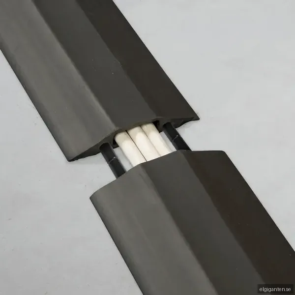 D-Line golvkabellist (1.8 m/svart)