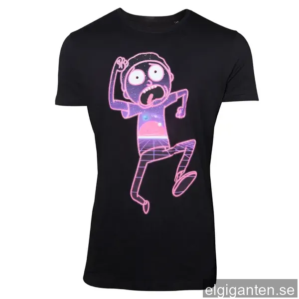 T-shirt Rick & Morty - Neon Morty (M)