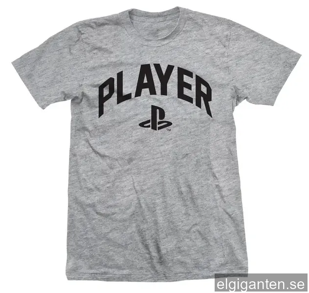PlayStation t-shirt med logotyp (XL)