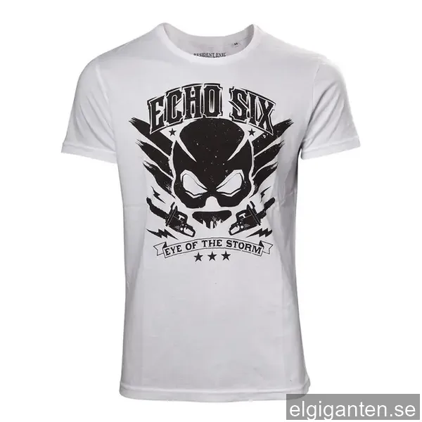 T-shirt Resident Evil Echo Six vit (XXL)