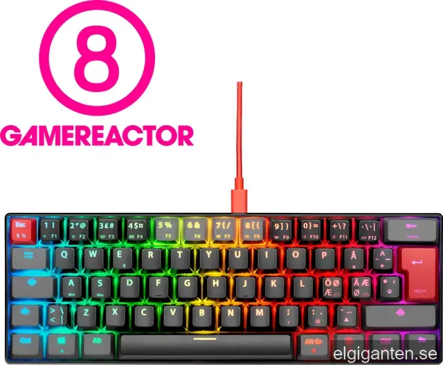 NOS C-450 Mini PRO RGB gaming tangentbord (late night)