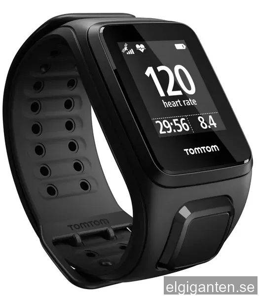 TomTom Spark Cardio GPS träningsklocka Large