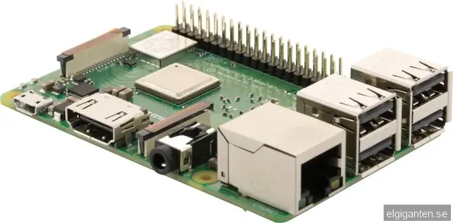 Raspberry Pi 3 Model B+ 1GB stationär minidator