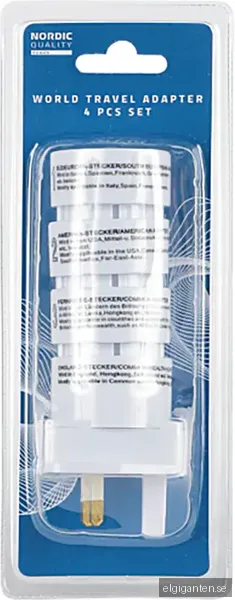 Nordic Quality Reseadapter set