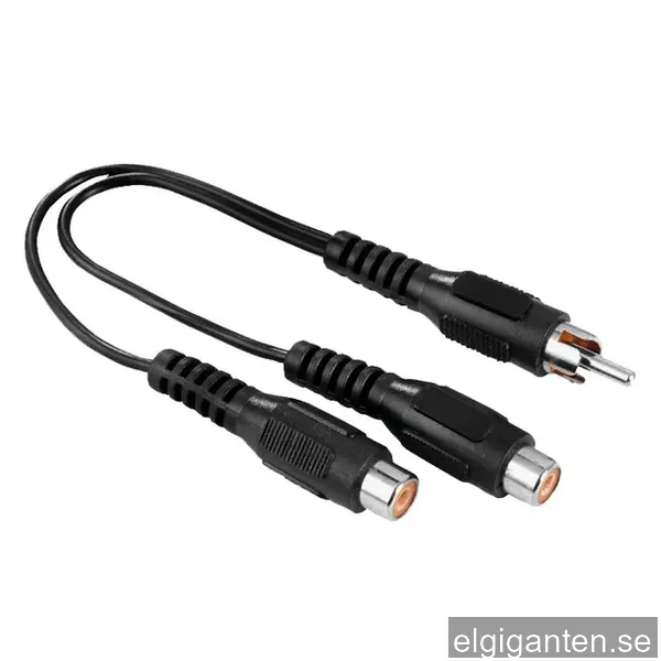 Hama subwoofer Adapter RCA (hane) - 2 x RCA (hona)
