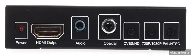 NORTH SCART+HDMI to HDMI HD Converter and Switch Black