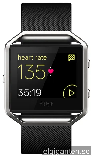 Fitbit Blaze Smart Träningsklocka Large (svart)