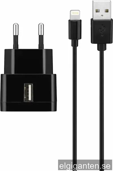 Goji Lightning väggladdare (svart)