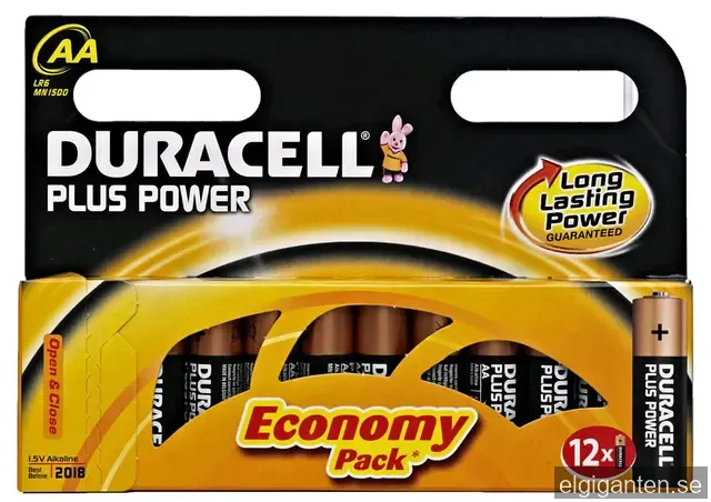 Duracell Batterier AA Plus Power (12 st)