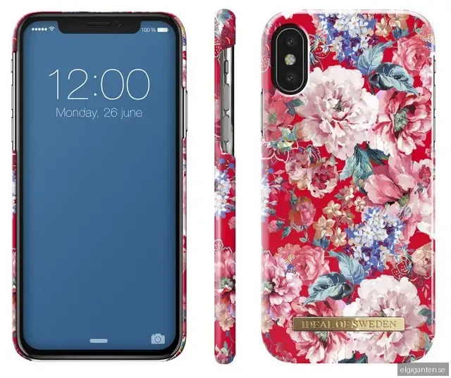iDeal fashion fodral iPhone X (blommor)