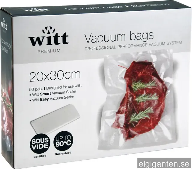 Witt Premium vakuumförseglingspåsar 62650002