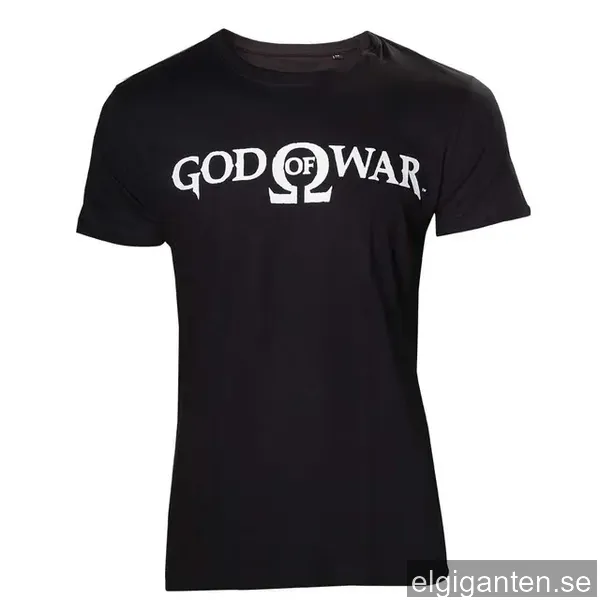 T-shirt God of War logo svart (L)