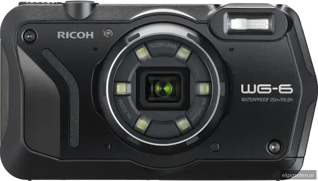 Ricoh kompaktkamera WG-6 (svart)