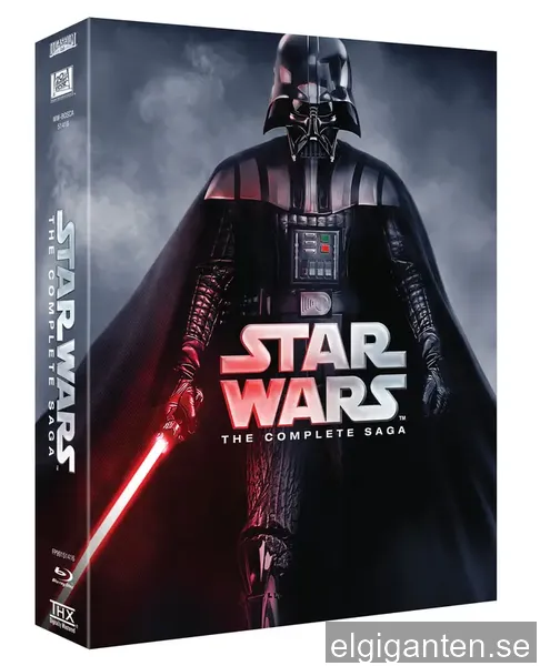 Star Wars 1-6 Complete Saga Box (Blu-ray)