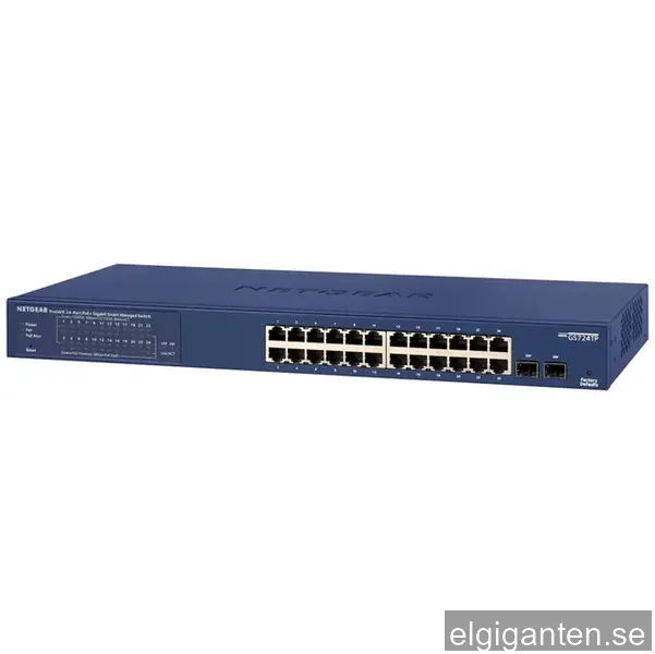Netgear GS724TPv2 Smart 24-port Gigabit PoE Plus switch