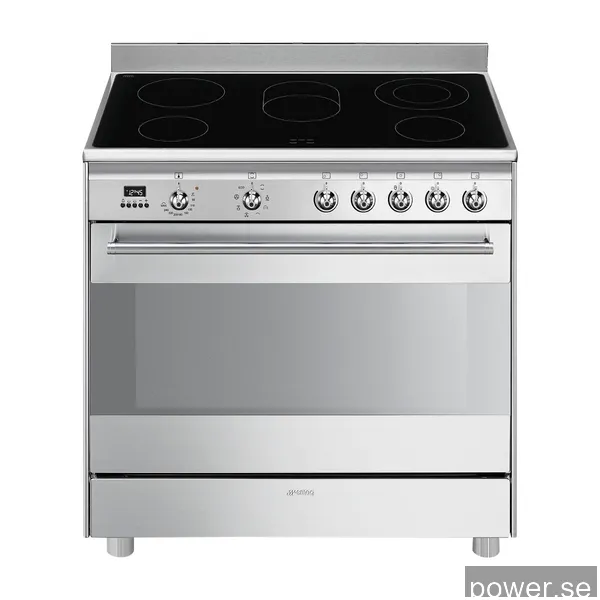 Smeg Classic SCD91CMX9 keramisk spis